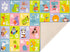 3x5 KC Cubs ABC Alphabet Animal Rug Educational Non-Slip Play Mat for Kids, Toddlers, Nursery, Classroom, Playroom