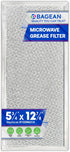 Microwave Filter Replacement, 5.78" x 12.91", Fits W10208631A Whirlpool, Aluminum Mesh Screen Grease Filter