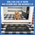 Geelin 2 Pcs Cute Shoes Take Them Off Doormat - 30'' x 18'' Rustic Buffalo Outdoor Rug, 43'' x 27.5'' Welcome Door Mats
