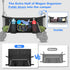 Collapsible Wagon Side Pocket with Reflective Strip, Folding Wagon Cart Storage Bag with Mesh Pouch for Umbrella