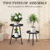 Metal Plant Stand, Plant Stand Indoor Outdoor, Metal Rustproof Flowers, Urban and Rustic Outdoor Plants Stands, Flower