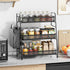 Countertop 3 Counter EKNITEY Bathroom Organizer Shelf - Tier Spice Rack Metal Makeup Rack Small Coffee Station