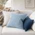 26x26 Inch Pack 2 MIULEE of Decorative Linen Burlap Textured Euro Pillow Covers Farmhouse Boho Accent Pillowcases