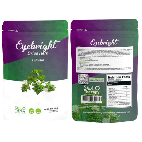 Eyebright Herb 2 oz, Eufrasia, Euphrasia Officinalis Dried Herb, Eyebright Herb Tea,