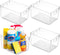 Pack Of 4 Plastic Kitchen Organization Pantry Storage Bins - Fridge Organizer