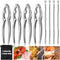 8 Pcs Lobster Crackers and Picks Set, Crab Leg Cracker Tools, Stainless