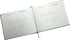 Funeral Memorial Book, Celebration of Life Guest Book with Bonus White Memory Table Sign Included