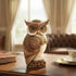 Owl Statue for Home Decor Accents, Shelf Bookshelf Table Office Living Room Decor Owl Figurine, Ideal Gifts for Bird