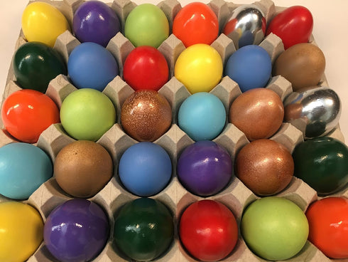 My Egg Shells 30 2-3 DAONEG - Large Blown Chicken Egg Shells - Save Hours of Work And a Huge Mess