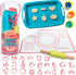 Baketivity Cookie Cutter Set for Kids, 24 Assorted Cookie Cutters of Basic