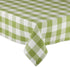 DII Buffalo Check Collection, Classic Farmhouse Tablecloth, 60 x 104, Antique Green