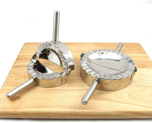 Best Utensils Stainless Steel Ravioli Mould - Pierogi Dumpling Maker, 4 inch Kitchen Accessory