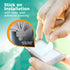 PlasticMill Trash Bags Cinch, White, 2 Pack, Holds Garbage Bags in Place, 3 Inches High, 2 Inches Out