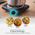 Elite Gourmet ESB100B Electric Hot Plate, Single Coiled Burner, Temperature Control, Easy to Clean, Black