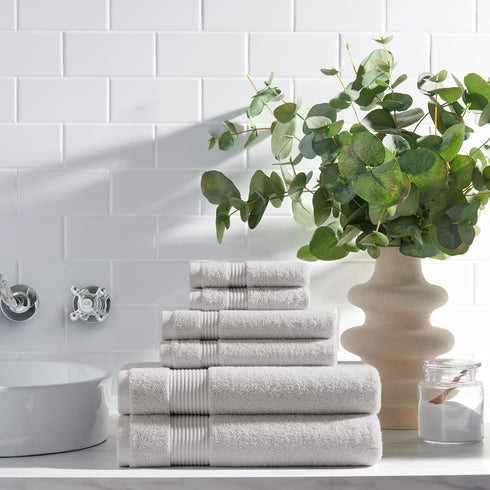 12 Pack 100% 600 Arkwright Bath Washcloths - Super Soft Cotton, GSM Quick Dry & Absorbent, Luxury Face & Body Wash