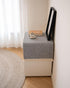 15.7 35 Inches Nightstand Cover - Coffee Table Cover Dresser Cover Top with Tassels, x Small Table Cloth Doilies