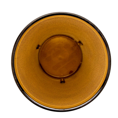 G.E.T. Heavy-Duty Plastic Restaurant Tumblers, 20 Ounce, Amber (Set of 4) 6620-1-A-EC