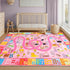 4x5, Ultra-Soft Kids Rug Washable Non-Slip Toddler Play Mat, Educational Learning Carpet for Nursery Bedroom Classroom