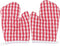 2Pcs Oven Mitts for Play Kitchen,Microwave Oven Gloves Toddler Oven Mitts Kitchen