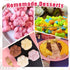 Silicone Molds, Puppy Dog Paw and Bone Molds for Baking, Chocolate Molds, Silicone Dog Treat Mold - 6 Pack