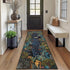 2x6 GarveeHome Jungle Washable Runner Rug for Kitchen, Soft Animal Print Hallway Runner Non Slip Green Entryway Rug