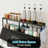 2 30 Inch 2 4 OTraki Tier Strong Magnetic Oven Shelf Length Spice Rack Over The Stove Shelf with Anti-Slip Mats