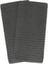 Ritz Royale Collection Kitchen Towel Set - 100% Combed Terry Cotton, Highly Absorbent, Oversized, 28" x 18", 2-Pack,