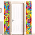 Blulu 60's Party Scene Setters, Hippie Wall Decoration for 1980s Theme Rock Star Birthday Decoration