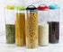 Calypso Basics by Reston Lloyd Acrylic Storage Canisters, Spaghetti, Turquoise