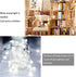 WERTIOO 33ft Battery Operated String Lights with 100 LEDs Globe, Remote Control, 8 Modes, Timer, Indoor/Outdoor (White)