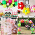 12 Rolls Balloon Arch Tape, 131.2 Feet Tape Strip with Holes, 400 Removable Dots for Party Decorations, Birthday,