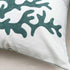 Embroidered Cute Nautical Animal Pillow Cover - Square 18 Inches Decorative Canvas for Nautical Style Deco