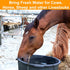 250W Chicken Water Heater w/Thermostat, Aluminum Cast Bird Bath Heater & Pond Deicer, Winter Trough Heater for Poultry