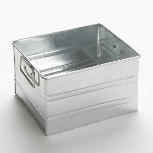 American Metalcraft MTUB7 Galvanized Condiment Caddy, 7" Length, 5-3/4" Width, 4" Height