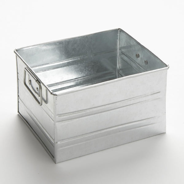 American Metalcraft MTUB7 Galvanized Condiment Caddy, 7" Length, 5-3/4" Width, 4" Height