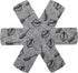 uxcell 3pcs Pot and Pan Protectors, 10 Inch Pot Separator for Stacking Felt Pan Protectors, Gray