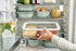 Mepal Cirqula Multi Food Storage & Serving Bowl - 76oz/2,250ml with Transparent Lids, Nordic White