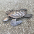 Sea Turtles Beach Metal Art - Set of 2 Nautical Wall Hanging Figurines, Handmade in Haiti, 6 x 7.75 Inches