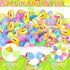 Lavwix 330 Pack Set, Easter Egg Fillers Basket Stuffers with toys Easter Party Favors, Egg Hunt, Gift Goodie Bags