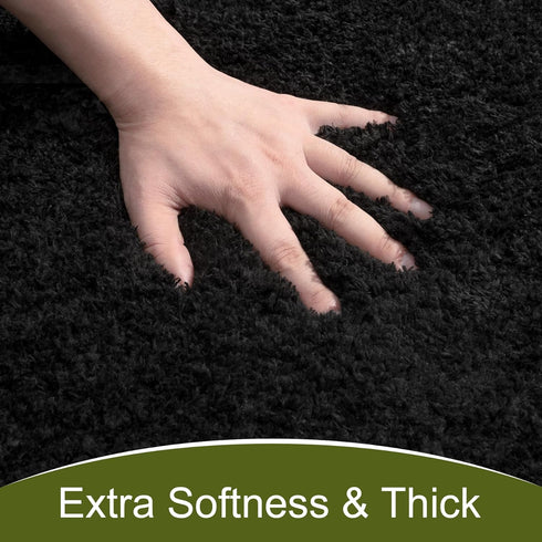 AROGAN Luxury Long Bathroom Runner Rug, 20x30 Inch Thick Soft Microfiber Non Slip Bath Mat, Machine Washable