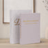 Set 3 XKDOUS of Linen Decorative Books with Gold Foil Cover Faux Book Storage Box for Coffee Table, Bathroom Shelf