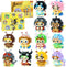 weallbuy 12 Packs Building Blocks Set, Valentines Party Favor for Kids, Valentines