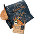 THINK4EARTH Premium Blue Reusable Bread Bags for Homemade Bread Durable & Washable(2