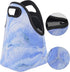CM Soft Neoprene Tote Picnic Bag Lunch Container Organizer for Outdoor Travel (Blue Marble Pattern)