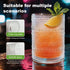 JYlanglin Set 8Includes 12-ounce 10-ounce Set Hobnail Drinking Glasses of beer glasses and cocktail glasses.Kitchen