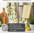 DII Fall Basics Kitchen Dishtowel Collection, 2 Count, Printed & Plaid Fall Dish Towel Set, 18x28, Autumn Leaves