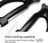 Seki Japan Left Handed Multifunctional Kitchen Scissors - Stainless Steel Blade Soft Grip Kitchen Shears