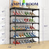 Closet, 27.5" 5 Kitsure Shoe Rack - Non-Woven Shoe Rack Shelf, Shoe Organizer for Entryway, Garage & Corridor