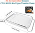 COSORI Fryer Basket for Cook and Air Fry, Toaster Oven, Carbon-Steel