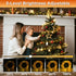 OMIKA 40ft Fairy Lights Plug in, 16 Color Changing 120 LED Twinkle Lights with Remote Timer